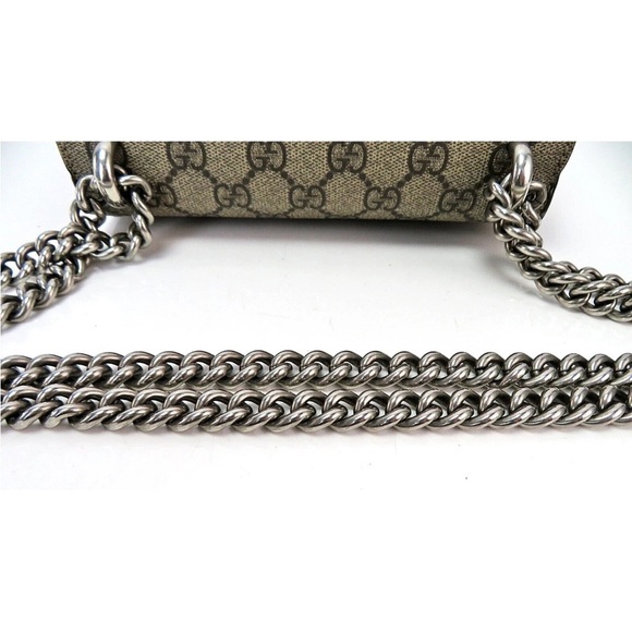 Gucci Beige and Red Shoulder Bag - Picture 8 of 16